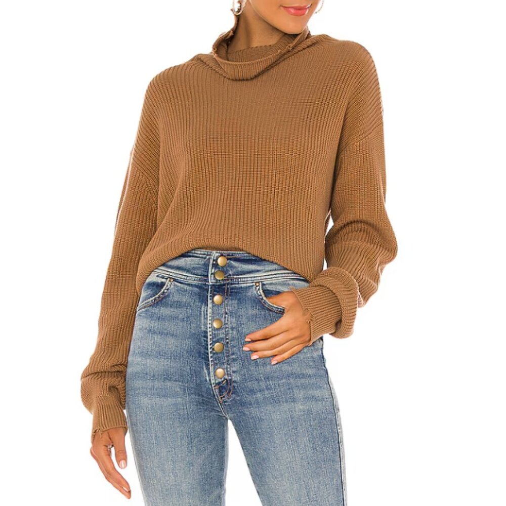 Pistola Brandy Turtleneck Pullover - Walnut